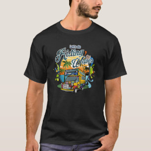 T-shirt Hippy Canavan Sunset 60's 70's Let's Go Riding The