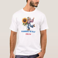 HIPPY GRANDMA POUR HARRIS WALZ 2024