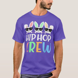 T-shirt Hips Hops Équipes Dit Lunettes de soleil de lapin 