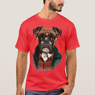 T-shirt Hipster de boîte