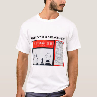 T-shirt Hipster Greenwich Village, NYC