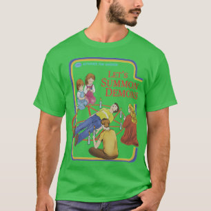 T-shirt Hipster Lets Demon Occulte Halloween