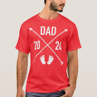 T-shirt Hipster Papa 2024