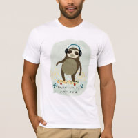 Hipster Sloth | Rollin' Avec Mes Jams Lents