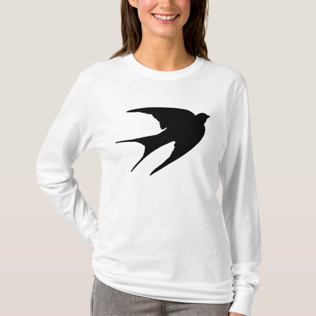 T-shirt Hirondelle à la grange (Devant)