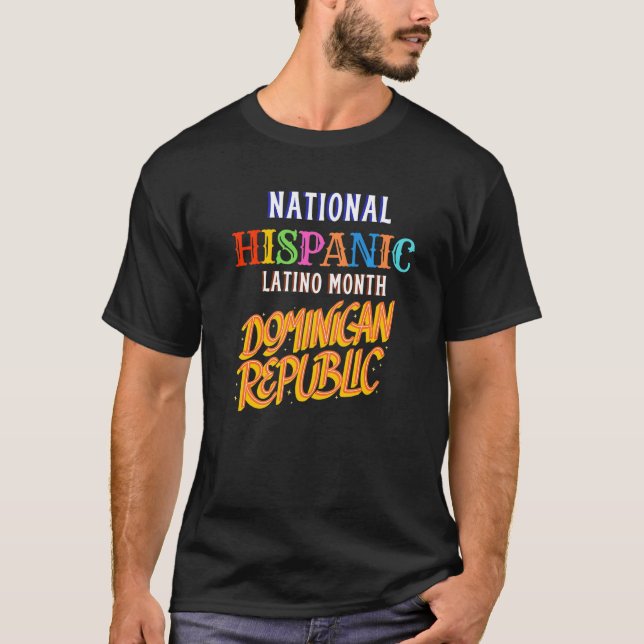 T-shirt Hispanic Ceremony Month Prideful Latin Spanish Ami (Devant)