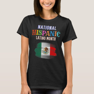 T-shirt Hispanic Ceremony Month Prideful Latin Spanish Ami