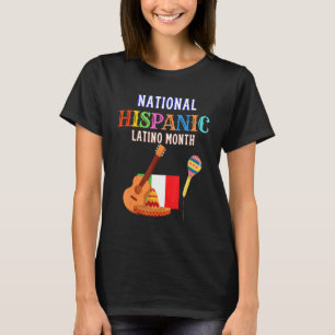 T-shirt Hispanic Ceremony Month Prideful Latin Spanish Ami