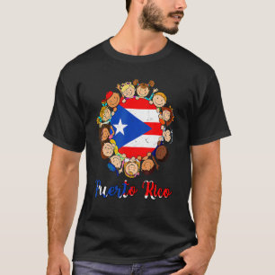 T-shirt Hispanic Heritage Month Puerto Rico Kids