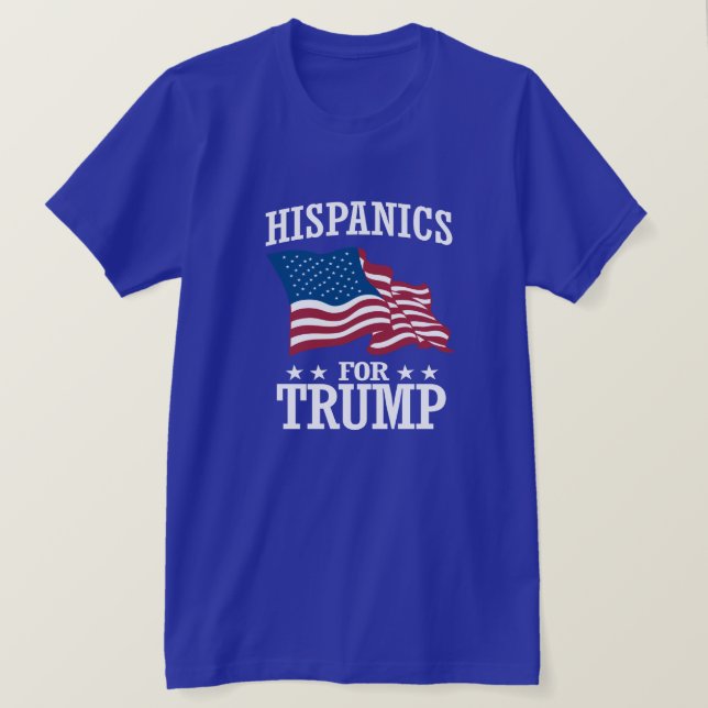 T-SHIRT HISPANIQUE POUR TRUMP (Design devant)