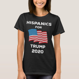T-shirt Hispaniques Pour Trump 2020