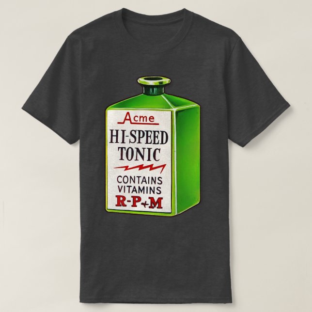 T-shirt HiSpeed Tonic contient RPM (Design devant)