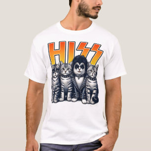 T-shirt Hiss Funny Cat