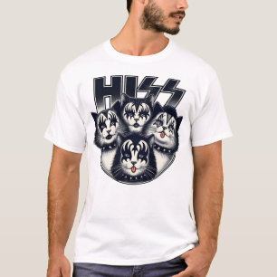 T-shirt Hiss Funny Cat