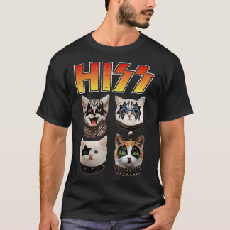 T-shirt Hiss Funny Cat Lover Essential