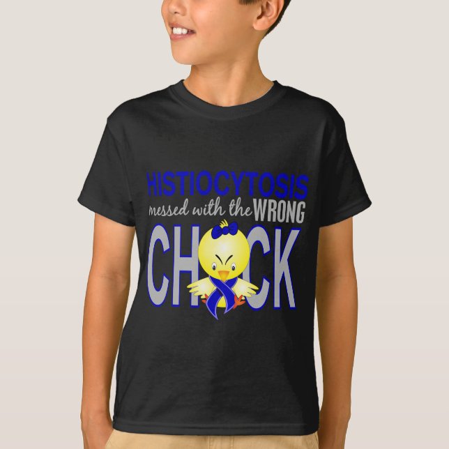 T-shirt Histiocytose salie avec le poussin faux (Devant)