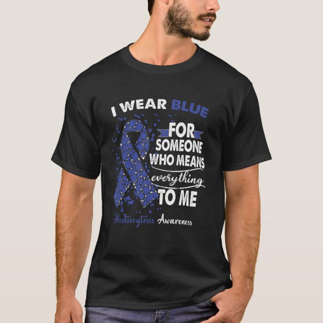 T-shirt Histiocytose Sensibilisation Guerrier Soutien Surv (Devant)