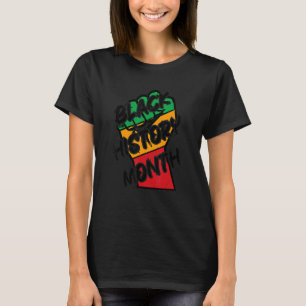 T-shirt Histoire afro-américaine Vêtements noirs américain