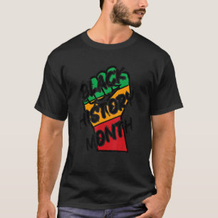 T-shirt Histoire afro-américaine Vêtements noirs américain