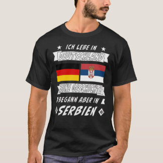 T-SHIRT HISTOIRE ALLEMANDE DE LA SERBIE