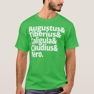 T-shirt Histoire ancienne grêle César Empereurs romains 1