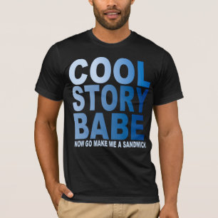 T-SHIRT HISTOIRE COOL BABE, SANDWICH