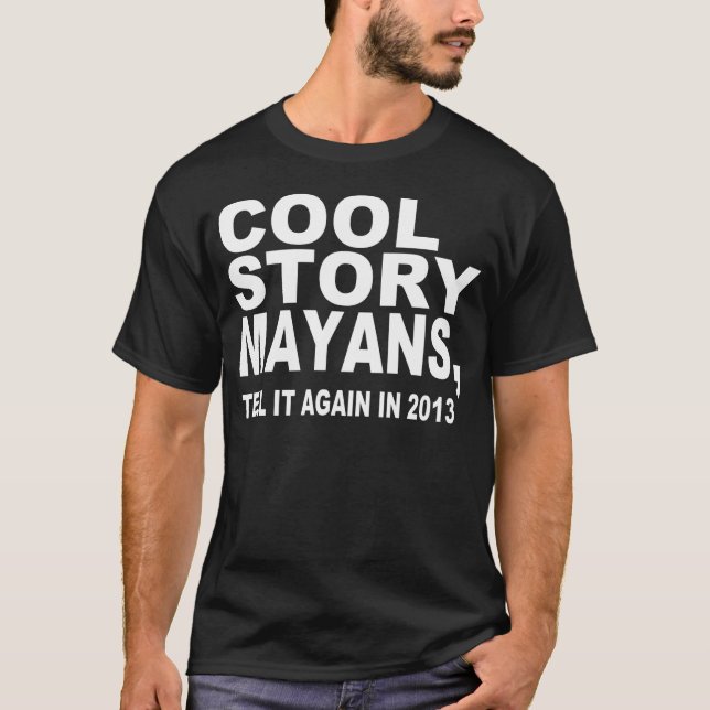 T-SHIRT HISTOIRE COOL MAYANS, 2013 (Devant)