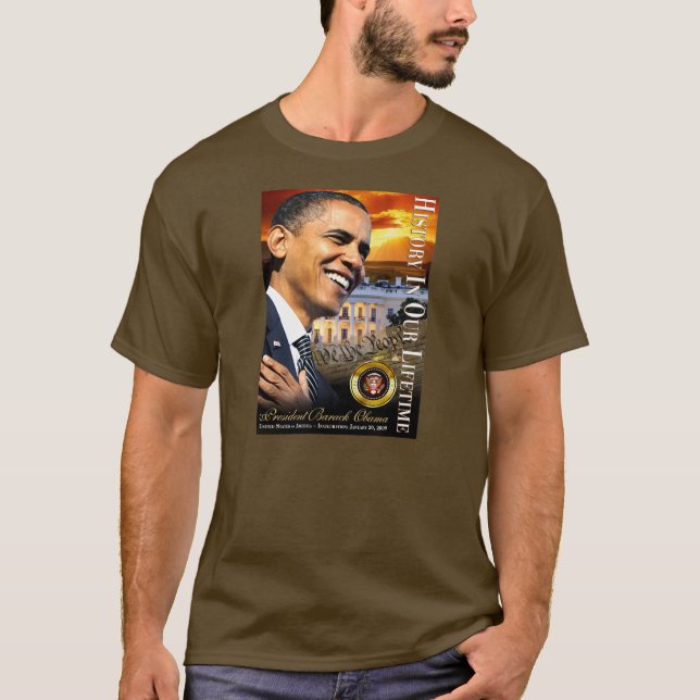 T-shirt Histoire dans notre vie (maison blanche de coucher (Devant)