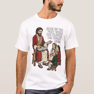 T-shirt Histoire de la Bible drôle Vintage Professeur reli