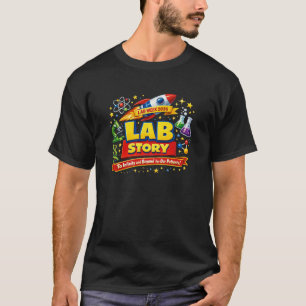 T-shirt HISTOIRE DE LABO – Semaine des Labo 2026 Affiche s