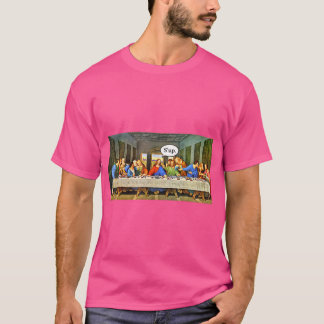 T-shirt Histoire de l'art amusante Joke Da Vinci La Derniè
