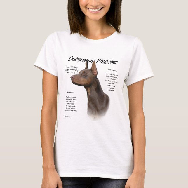 T-shirt Histoire de Red Doberman (Devant)