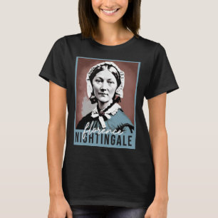 T-shirt Histoire des femmes Mois Infirmière Florence Night