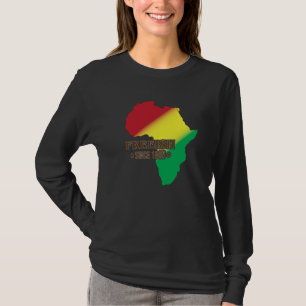 T-shirt Histoire des Noirs américains juin presque libre 1