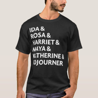 T-shirt Histoire des Noirs Femmes Noires Inspirantes en Hi