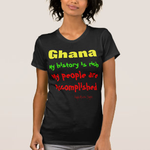 T-shirt Histoire du Ghana