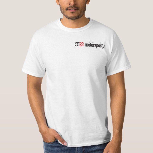 T-shirt "Histoire du GTR" par 5523 sports mécaniques (Devant)