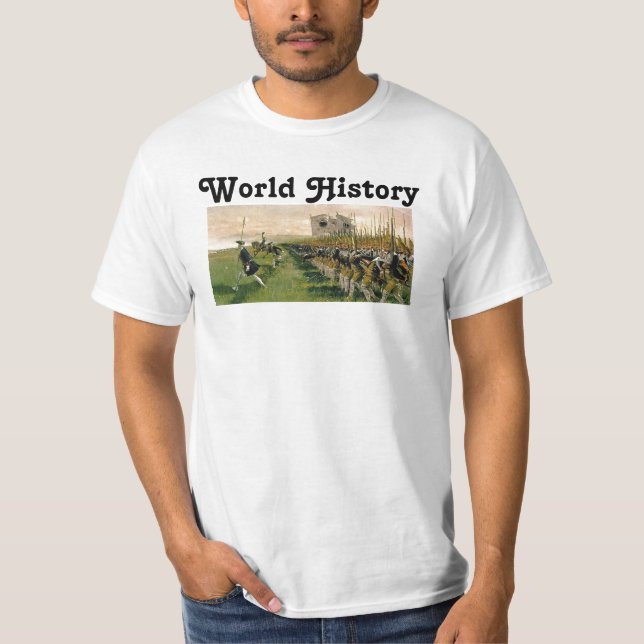 T-shirt Histoire du monde (Devant)