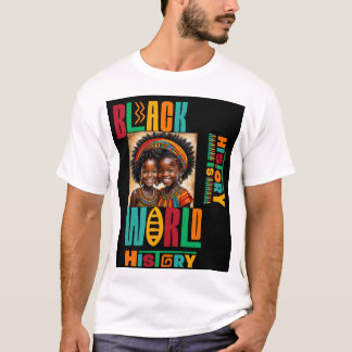 T-shirt Histoire noire