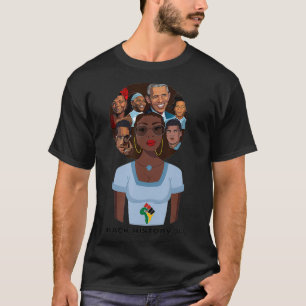 T-shirt Histoire noire afro-américaine 365 Obama Williams