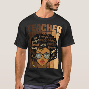 T-shirt Histoire noire afro-américaine Retro