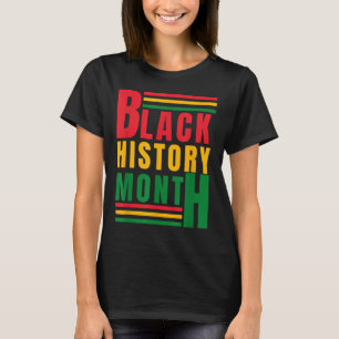 T-shirt Histoire Noire briser chaque chaîne Histoire Noire