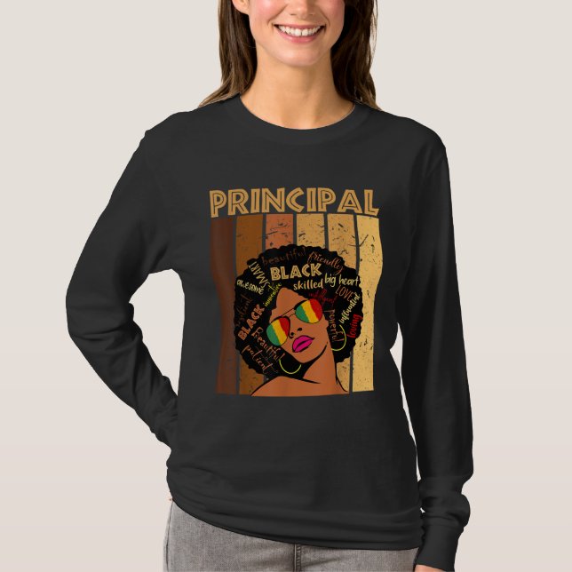 T-shirt Histoire noire des femmes afro-américaines (Devant)