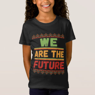 T-Shirt Histoire Noire Enfants Garçons Fille Fierté Nous S