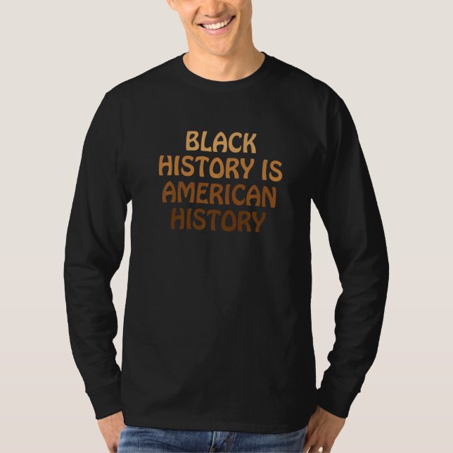 T-shirt Histoire Noire Histoire Américaine Histoire Noire  (Devant)