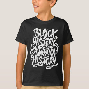 T-shirt Histoire Noire Histoire Américaine Histoire Noire