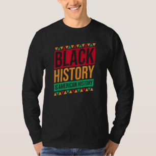 T-shirt Histoire Noire Histoire Américaine Retro Black His
