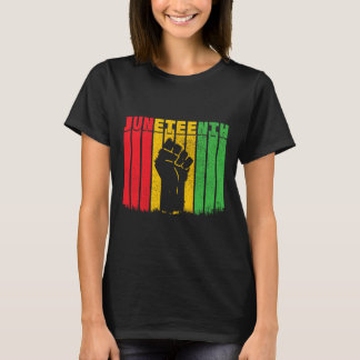 T-shirt Histoire noire Liberté africaine afro-américaine