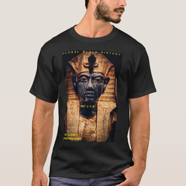 T-shirt HISTOIRE NOIRE MONDIALE (Devant)