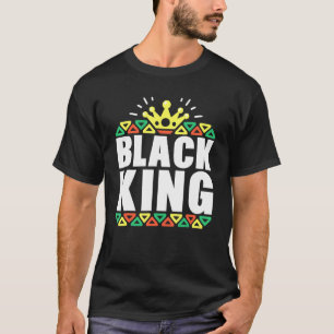 T-shirt Histoire Noire Pour Hommes Garçons Enfants Roi Noi